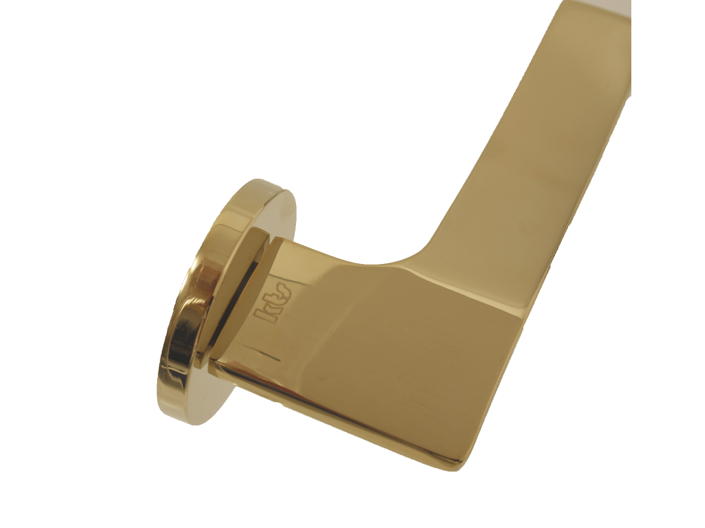 Maniglia kind h6 rosetta tonda d.50x6h bocchetta foro chiave varie finiture | KTS - immagine 6